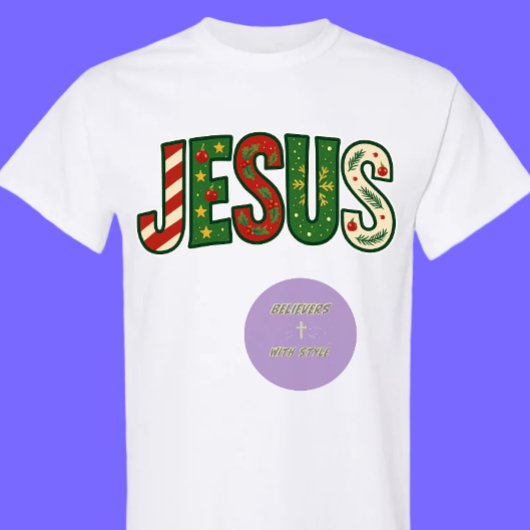 JESUS - Christmas - Christian Tシャツ