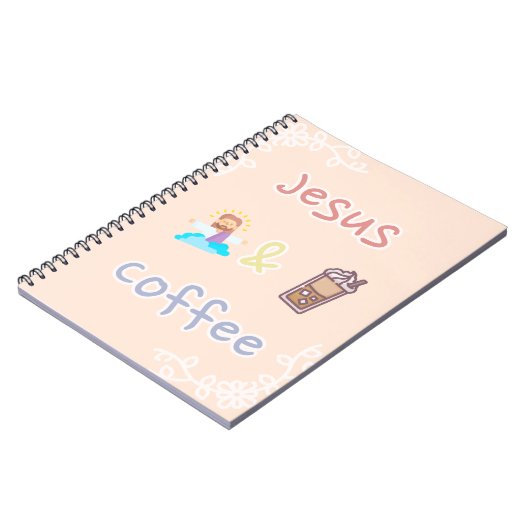 Jesus + Coffee ノートブック (左側)