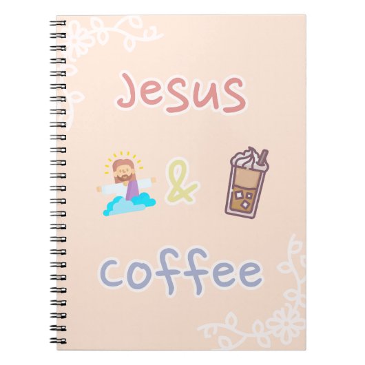 Jesus + Coffee ノートブック (正面)