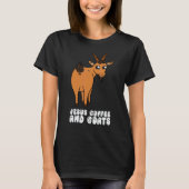 Jesus Coffee And Goats Tシャツ (正面)
