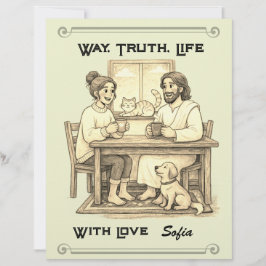 Jesus & Coffee | Personalized Spiritual Letterhead レターヘッド