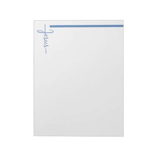 Jesus Cross ノートパッド (回転)