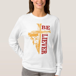 Jesus Cross Nail Design – Powerful Christian Tシャツ