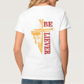 Jesus Cross Nail Design – Powerful Christian Tシャツ (裏面)