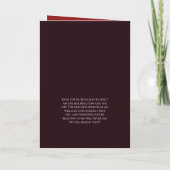 Jesus Crucified Blessed Easter Card Red カード (裏面)
