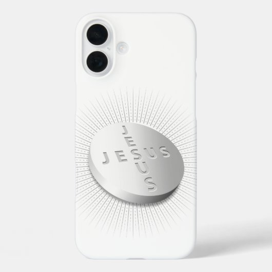 Jesus Cures Pill – キリスト教の信仰祈 Case-Mate iPhoneケース (裏面)