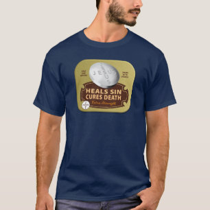 Jesus Cures Pill - Christian Healing Faith Tシャツ
