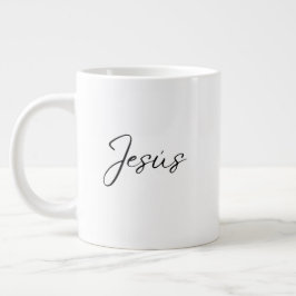 'Jesus' Daily Devotion Quiet Mornings Reflection  ジャンボコーヒーマグカップ