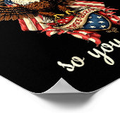 Jesus Defeated Death So You Can Live Christian Quo ポスター (角)