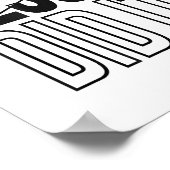 Jesus Did It Religious Cross Christian ポスター (角)