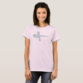 Jesus Dinosaur Rider Teeシャツ Tシャツ (正面フル)
