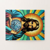 Jesus Disco Ball Puzzle. ジグソーパズル (横)