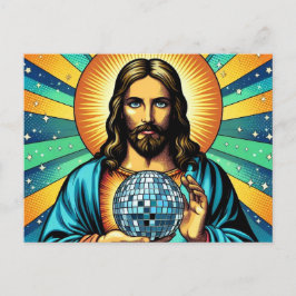 Jesus disco postcard! ポストカード