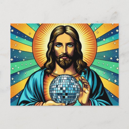 Jesus disco postcard! ポストカード (正面)