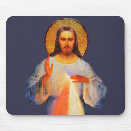 Jesus Divine Mercy Mouse Pad マウスパッド (正面)