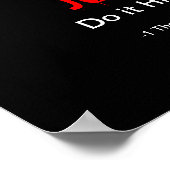 Jesus Do it His way gotGod316.com聖なる書物、 経典 ポスター (角)