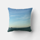 Jesus & Dove Calm Heavenly Sky Art クッション (裏面)