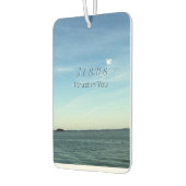 Jesus & Dove Peaceful Sky Scene カーエアーフレッシュナー (左)