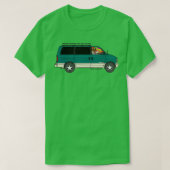 Jesus Drives an Astrovan Tシャツ (デザイン正面)
