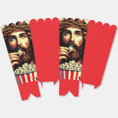 Jesus eating popcorn box. フェイバーボックス (見開き)