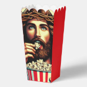 Jesus eating popcorn box. フェイバーボックス (正面)