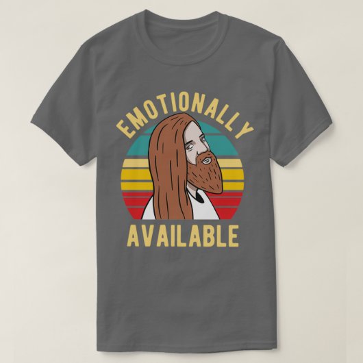Jesus Emotionally Available 2 Tシャツ (デザイン正面)