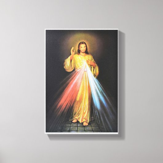 Jesus en ti confio キャンバスプリント (正面)