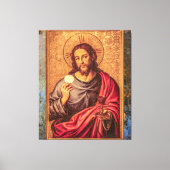 Jesus Fine Art Vintage canvas キャンバスプリント (正面)
