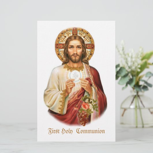 Jesus First Holy  Communion 便箋 (スタンド正面)