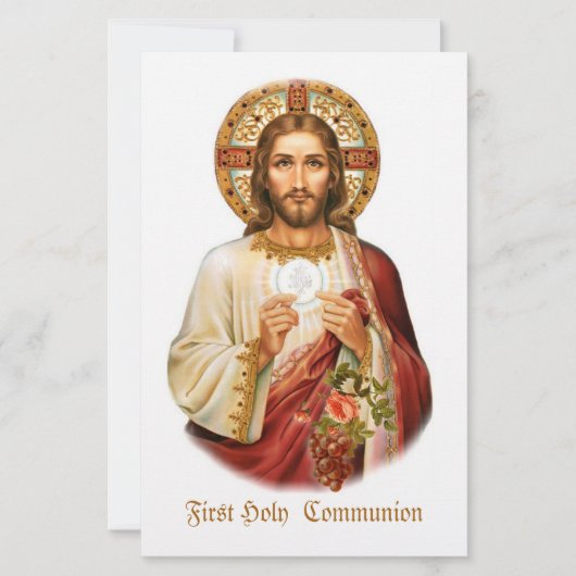 Jesus First Holy  Communion 便箋 (正面)