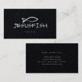 Jesus FISH 名刺テンプレート 名刺 (正面/裏面)