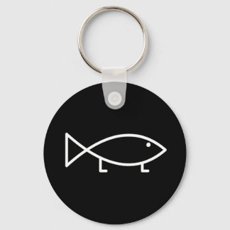 Jesus Fish with Legs - Keychain キーホルダー
