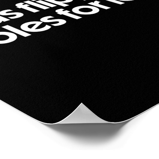 Jesus Flipped Tables For Less Funny Christian Fait ポスター (角)