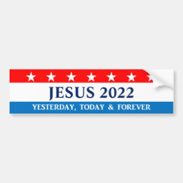 Jesus for President Any Year Bumperステッカー バンパーステッカー