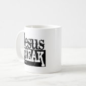 Jesus-Freak-Shirt.jpg コーヒーマグカップ (正面左)