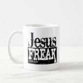 Jesus-Freak-Shirt.jpg コーヒーマグカップ (左)
