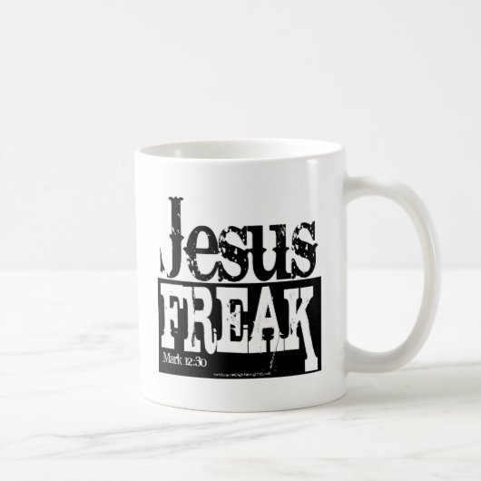 Jesus-Freak-Shirt.jpg コーヒーマグカップ (右)