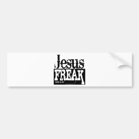 Jesus-Freak-Shirt.jpg バンパーステッカー (正面)