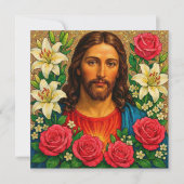 Jesus Greeting Card. (正面)
