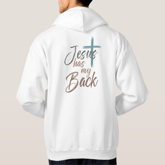 Jesus Has My Back  パーカ (裏面)