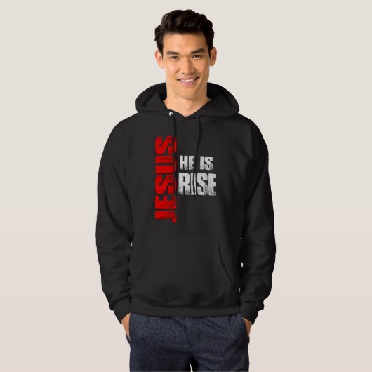 Jesus he is Risen パーカ (正面フル)