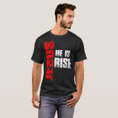 Jesus he is Risen Tシャツ (正面フル)