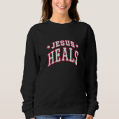 Jesus Heals スウェットシャツ (正面)