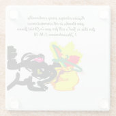 jesus here ガラスコースター (裏面)