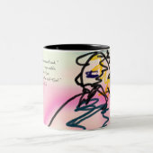 jesus here  ツートーンマグカップ (中央)