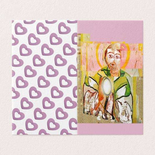 Jesus High Priest Prayer Card (外部フラット)