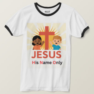Jesus - His Name Only T-shirt Tシャツ