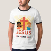 Jesus - His Name Only T-shirt Tシャツ (正面)