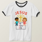 Jesus - His Name Only T-shirt Tシャツ (デザイン正面)