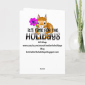 Jesus holding a Lamb | Religious Easter カード (裏面)